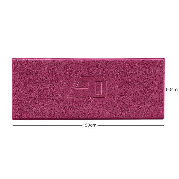 Nicoman "Caravan" Grey Spaghetti Door Mat