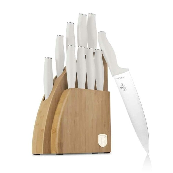 10pcs knife set with BAMBOO stand Berlinger Haus BH3121 Sahara