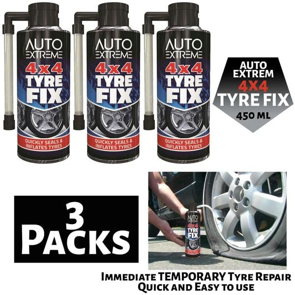 Auto Extreme 3X Auto Extreme Tyre Fix Large Size 450Ml