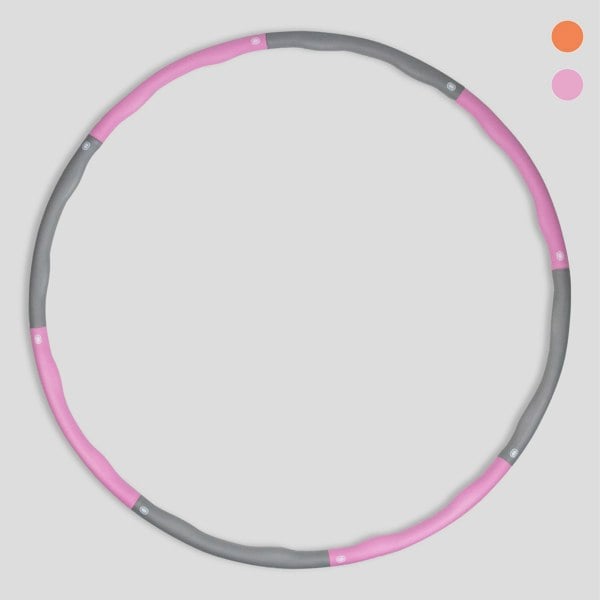Phoenix Fitness Weighted Foam Fitness Hula Hoop - Pink