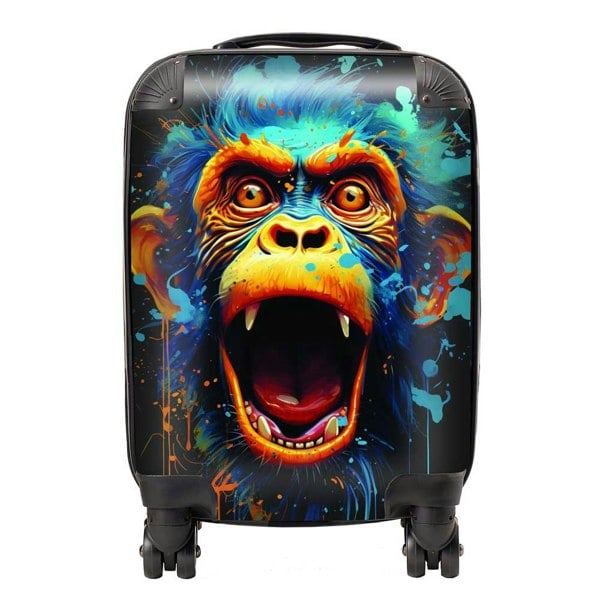 Warren Reed Crazy Monkey face Splashart Suitcase