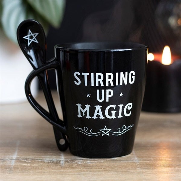 Serano Stirring Up Magic Mug and Spoon Set