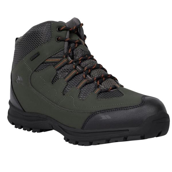 Trespass Mens Finley Hiking Boots - Dark Green