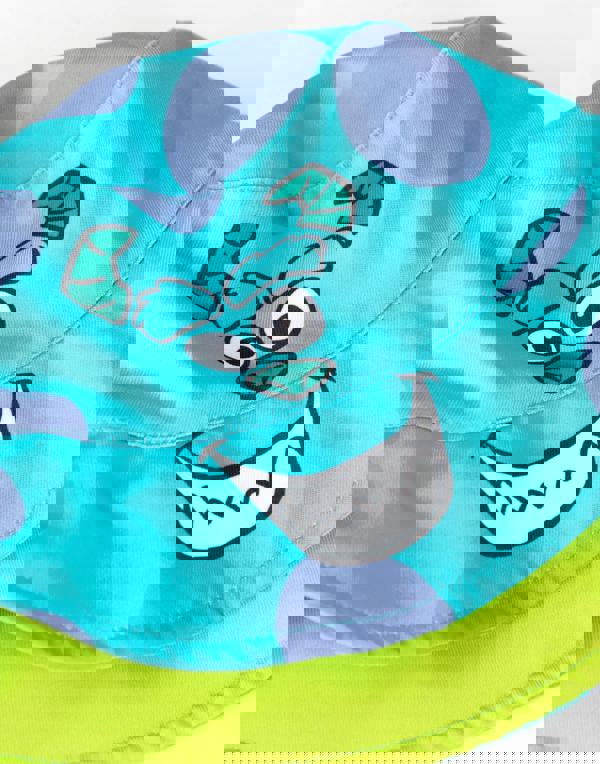 Disney Monsters Inc Unisex Multicoloured Reversible Sully & Mike Bucket Hat (One Size)