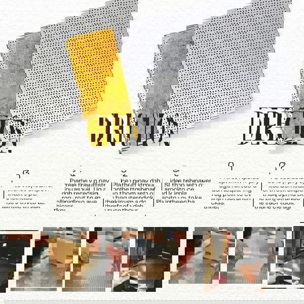 Anygleam Baking Tray Silver 1.5mm Rectangular Perforated Pastry Sheet Pan With Hole