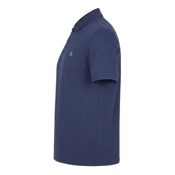 Original Penguin Mens Embroidered Logo Polo Shirt - Indigo - 