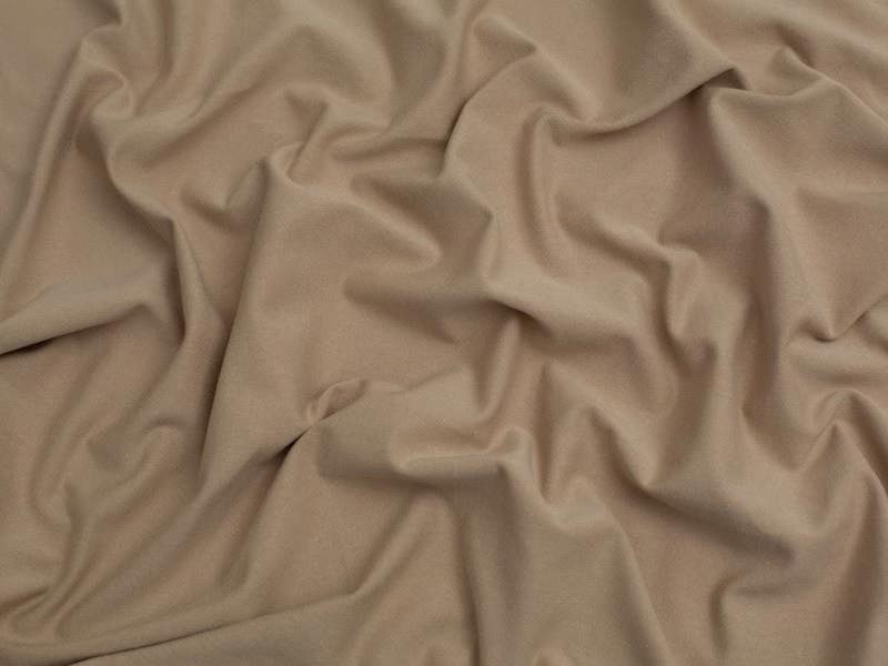 Minerva Core Range Minerva Heavy Cotton Jersey Stretch Knit Fabric - Plain Design Dressmaking Fabric, 160 cm / 63" Wide - per metre