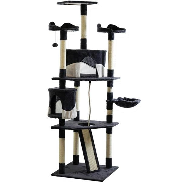 Gr8 Home Tall Cat Tree Multi Level Tower Scratching Climbing Post Kitten Activity Centre