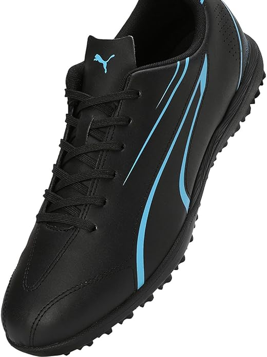 Puma Mens Vitoria Turf Training Football Boots - Black/Luminous Blue