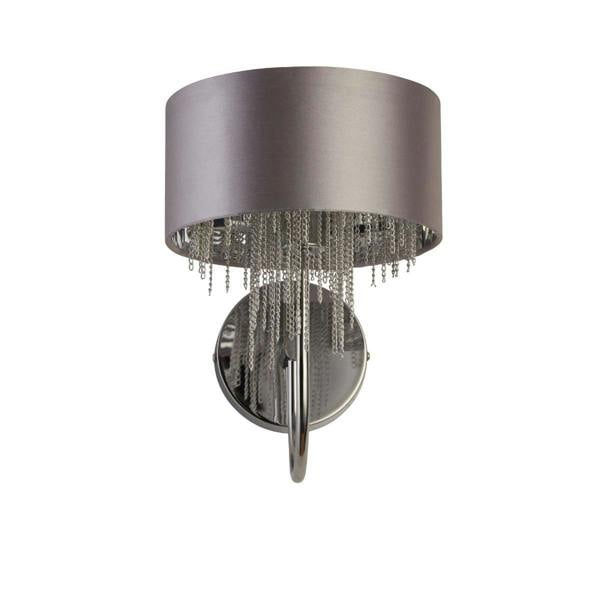 Pagazzi Lighting Carmella Polished Chrome Wall Light