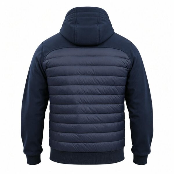 Marshall Artist Avondale Hybrid Jacket Navy