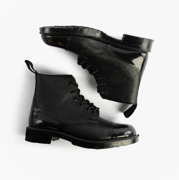 Grafters M166A Unisex Adults Military Boots Black