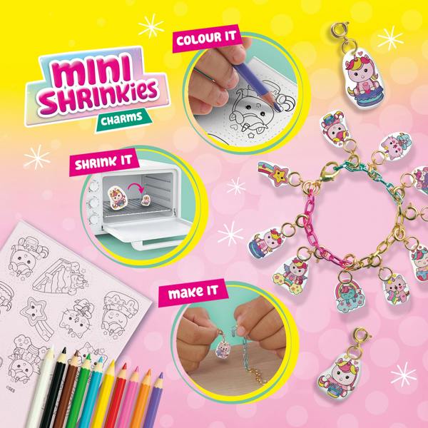 SES Creative Mini Shrinkies - Charms Unicorn Sweeties