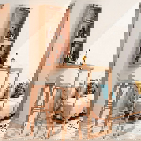 Weilai J51 Bar Table, Wood-Weilai-Weilai Concept