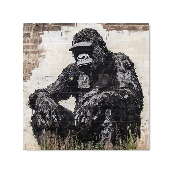 Warren Reed - Designer Urban Gorilla: Banksy-Inspired Street Art Kitchen Splashback