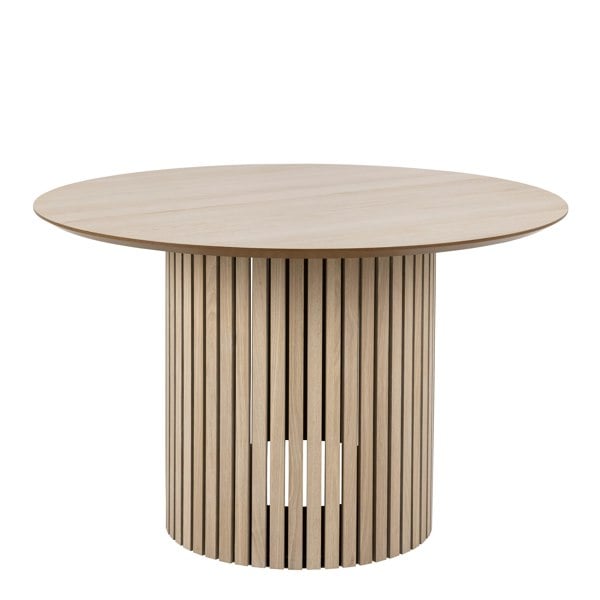 Furniture To Go Linley Round Dining Table in White Oak