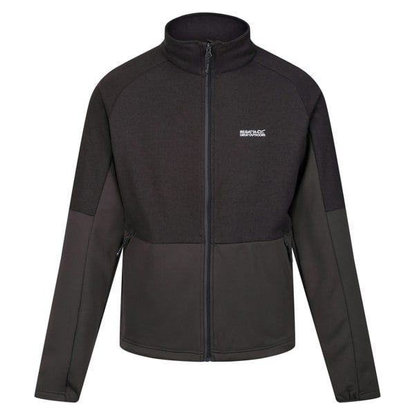 Regatta Men's Highton IV Full Zip Fleece Jacket - Ash/Black