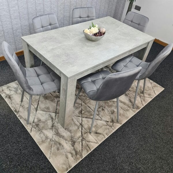 Kosy Koala Dining Table Set with 6 Chairs Dining Room and Kitchen table set of 6