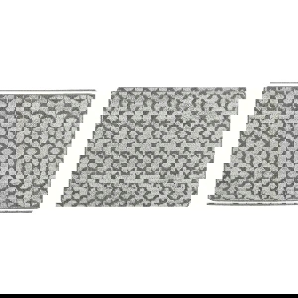 My Mat Stain Resistant Moroccan Tile Silver