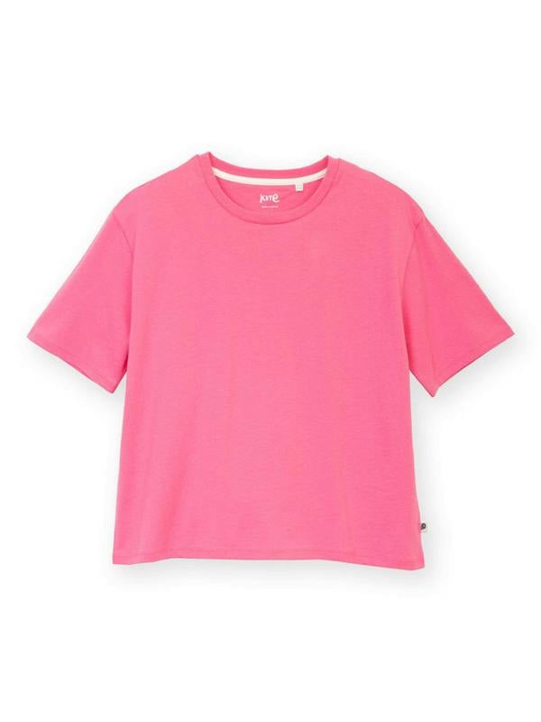Kite Womens Organic Oxbridge Jersey T-Shirt Azalea
