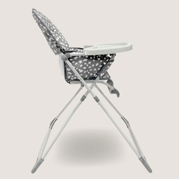My Babiie MBHC1 Compact Highchair - Grey Dalmatian