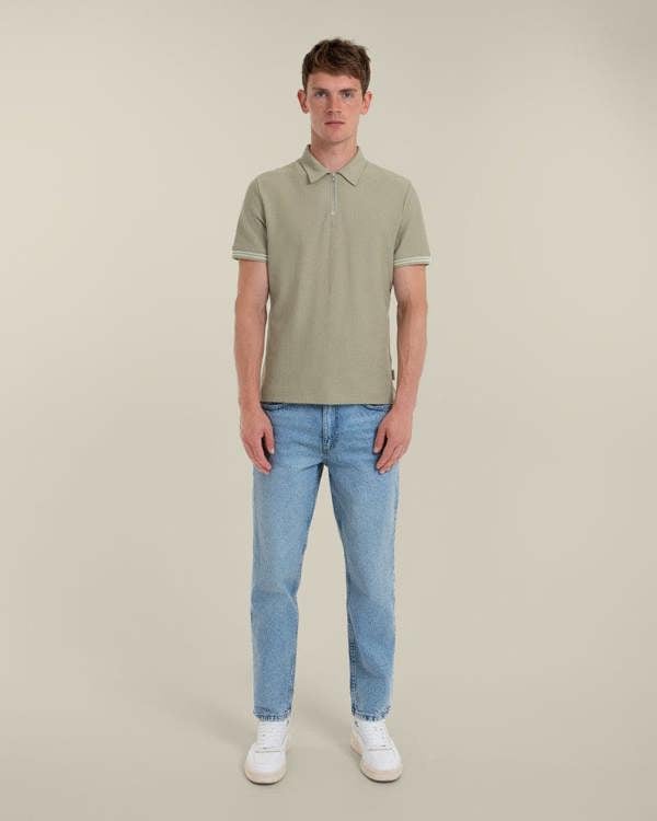 Larsson & Co Odin - Textured Polo Shirt