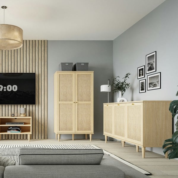 Furniture To Go Calasetta Sideboard in Rattan