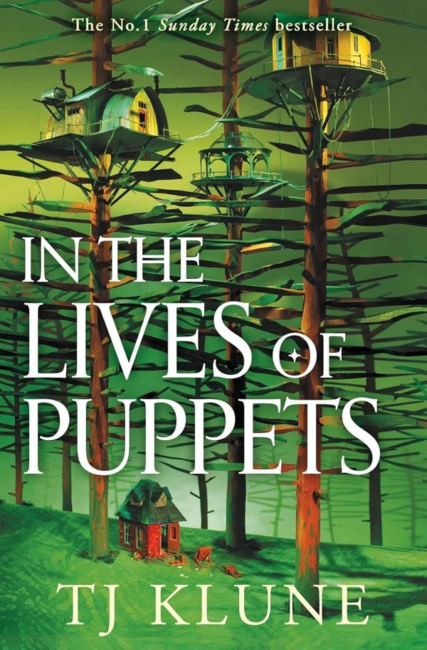 TJ Klune 3 Book Set In the Lives of Puppets, Under the Whispering Door, House in the Cerulean Sea
