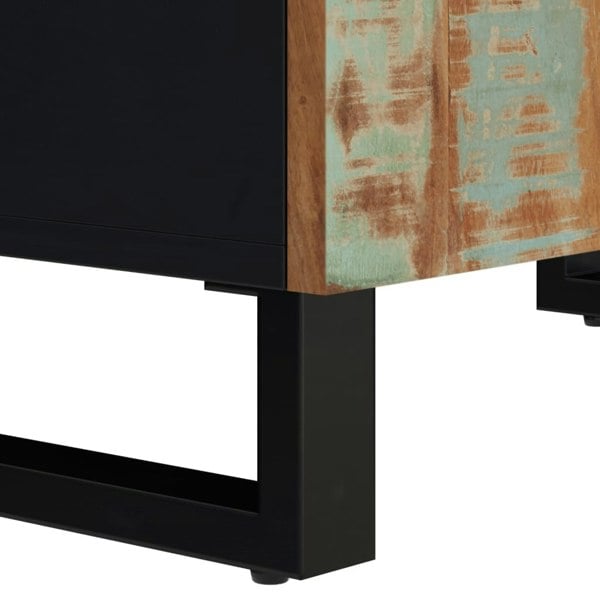 Berkfield Sink Cabinet 62x33x58 cm Solid Wood Reclaimed and Engineered Wood