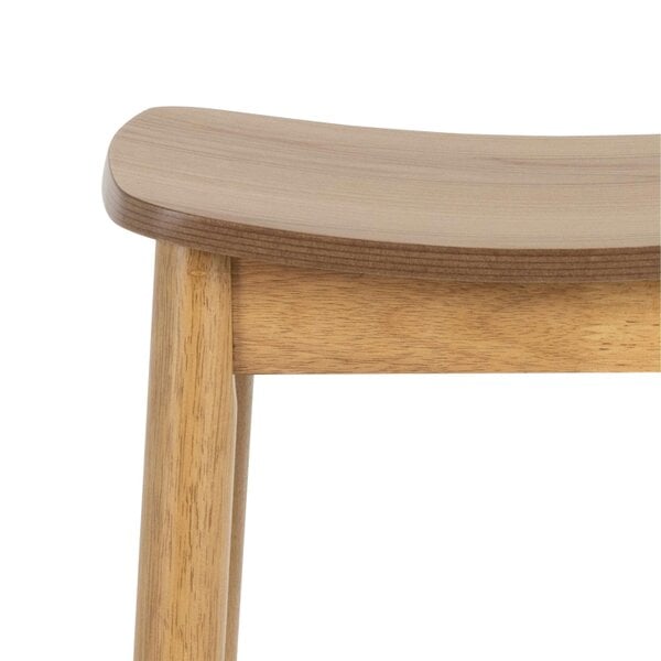 Wyld Haus Set of 2 Quietwood Oak Bar Stool