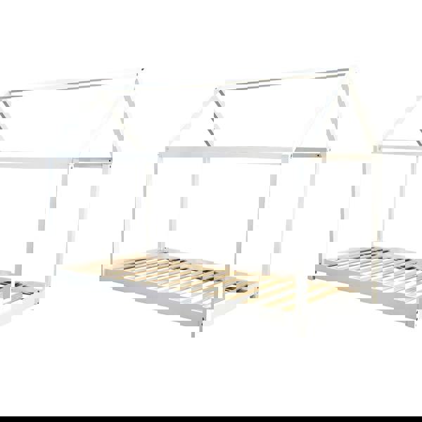 Kudlhome Jinsen Single House Bed, White