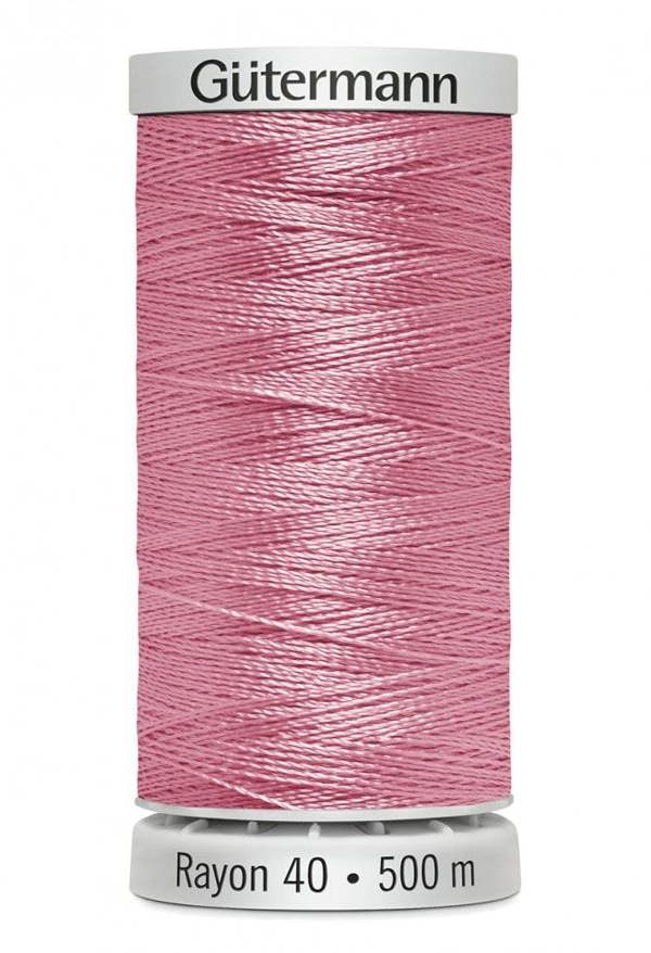 Gutermann No 40 Sulky Rayon Embroidery Thread 500m Rayon Thread Suitable For Embroidery
