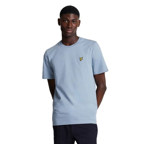 Lyle & Scott Mens Plain T-Shirt - Crafted Blue