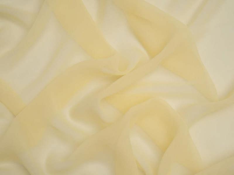 Minerva Core Range Minerva Light Sheer Chiffon Fabric - Plain Design Dressmaking Fabric, 110 cm / 44" Wide - per metre