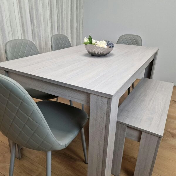 Kosy Koala Dining Table Set with 4 Chairs Dining Room, Kitchen table set of 4, and Bench