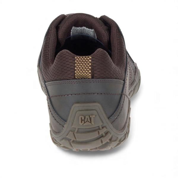 Instruct - Men’s Brown Leather Hiking Walking Trainers - Caterpillar - 5