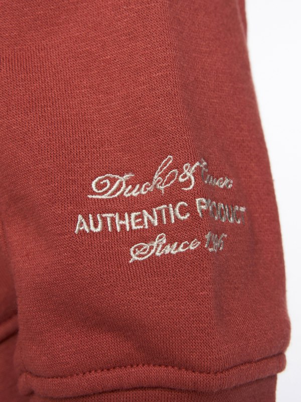 Duck and Cover Keyaan Hoodie - Red