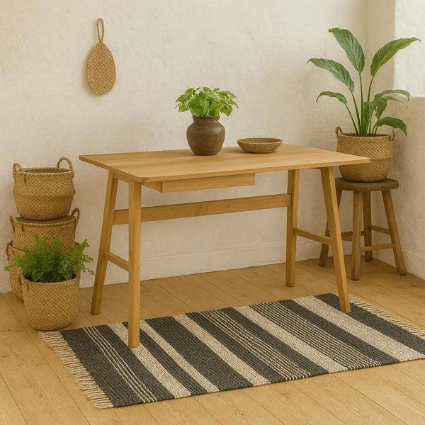 Wyld Haus Quietwood Oak Wood Office Desk