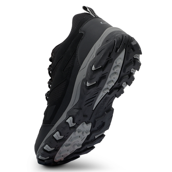 Regatta Mens Holcombe 3 Low Walking Boots - Black/Granite