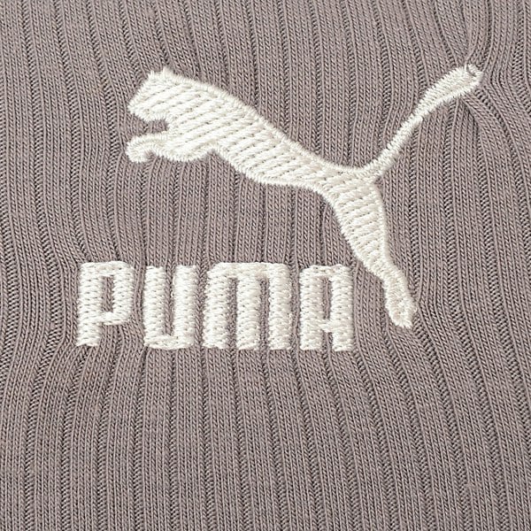 Puma Women's Storm Grey Ribbed Unitard