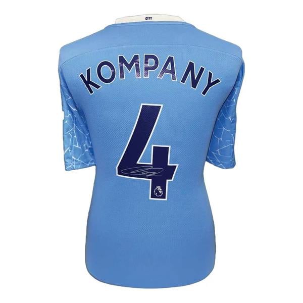 Unbranded Vincent Kompany signed Manchester City shirt — Unframed