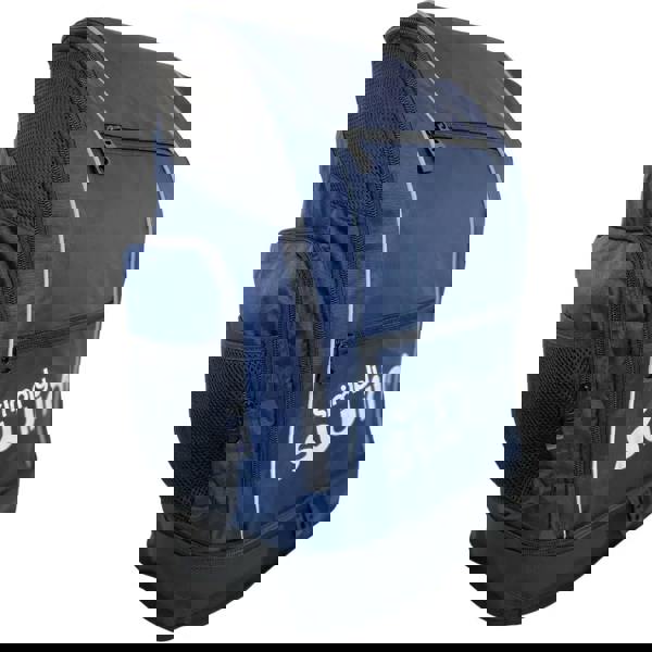 Navy Simply Swim backpack with mesh pockets and padded adjustable straps