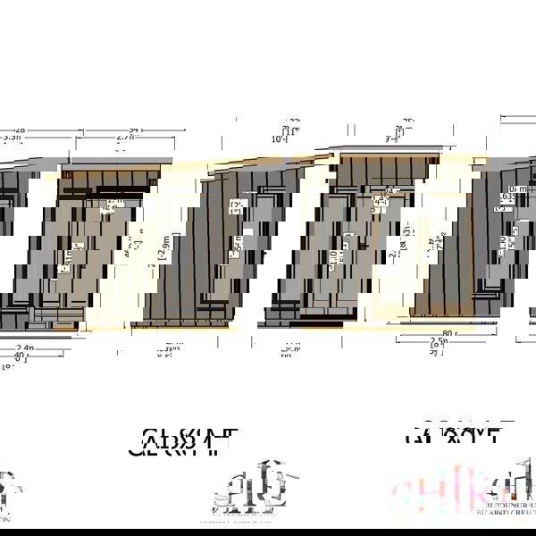 8x8 insulated Garden Studio Office Pent Roof - Best Shed