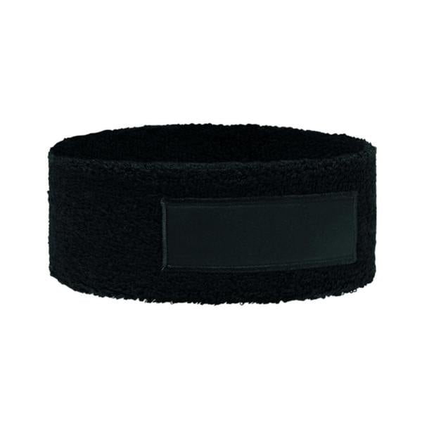 MidOcean Atama Polycotton Headband - Black - 