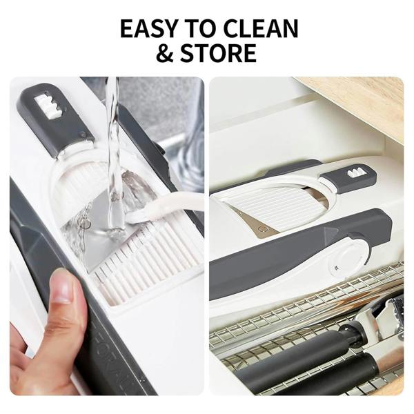 Dragodirect Mandoline Vegetable Slicer Chopper 4 Modes Adjustable Cutter