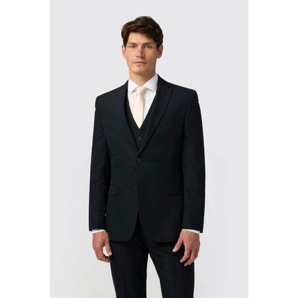 Limehaus Regular Fit Navy Jacket