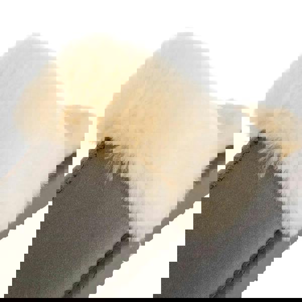 EverAu Womens/Ladies Raven Suede Slippers - Grey - 