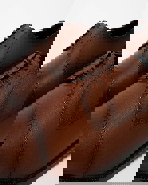 BOSS Orange Tayil Mens Derby Shoes - Medium Brown 210