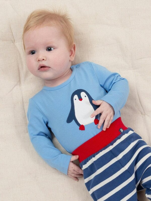 Kite Baby Organic Penguin Parade Bodysuit