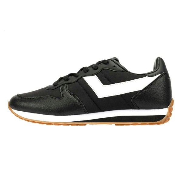 Pony Express Black/White Trainers
